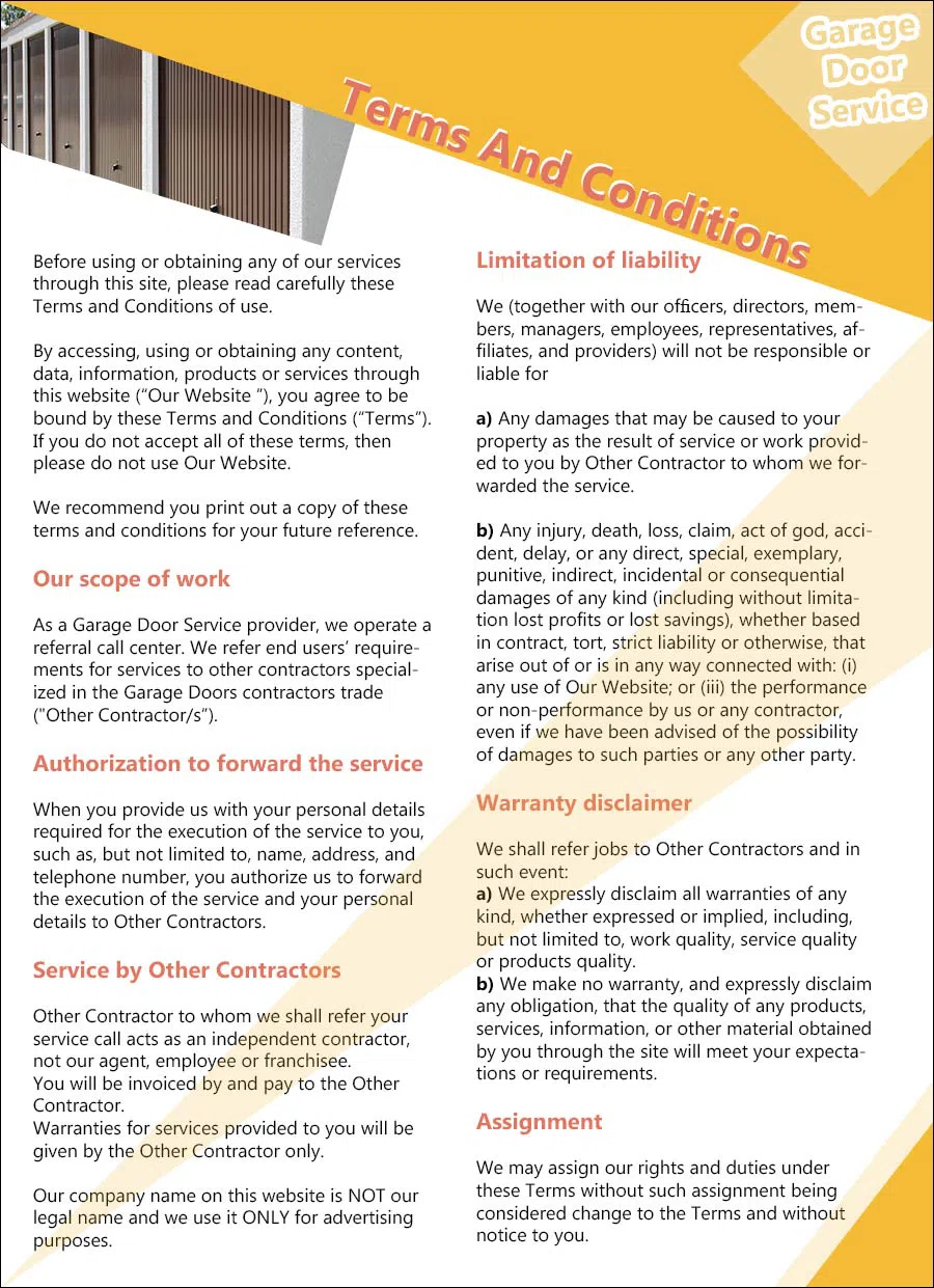 Community Garage Door Service Highland Park, IL 847-979-0870